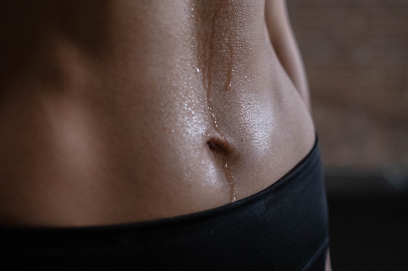 ventre plat et musclé